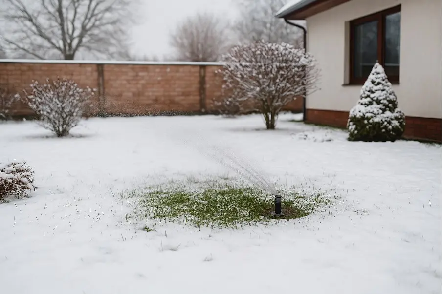 De ce este esențial să îți golești sistemul de irigații înainte de venirea iernii
