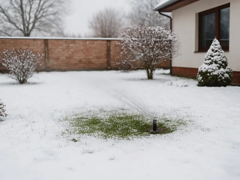 De ce este esențial să îți golești sistemul de irigații înainte de venirea iernii