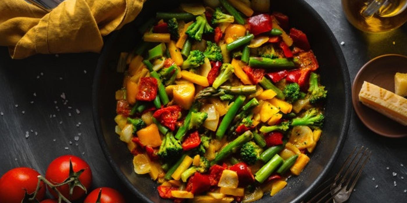 Vrei o masă rapidă şi sănătoasă ? Încearcă o mâncare savuroasă de legume