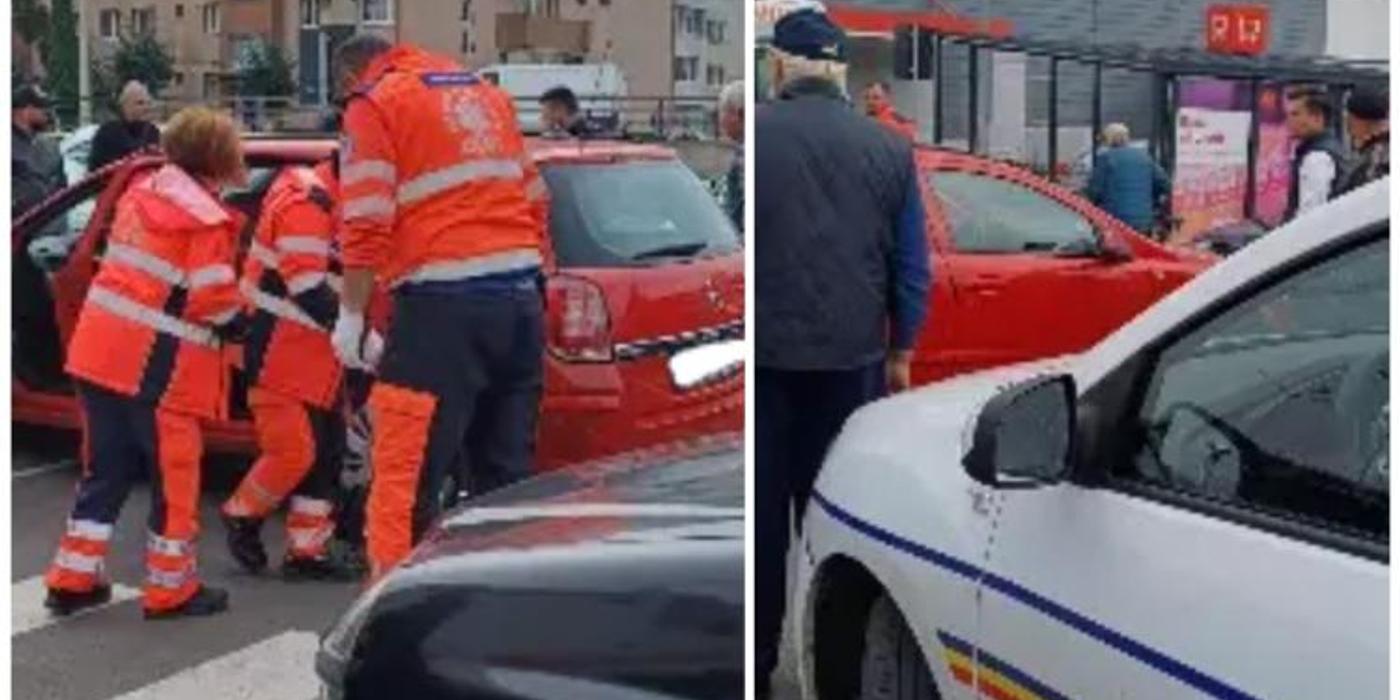 Un bărbat a murit în parcarea unui supermarket din Turda