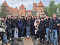 Experiență europeană la Vilnius: Elevii și profesorii Liceului „Traian” din Constanța, ambasadori ai educației moderne în Lituania