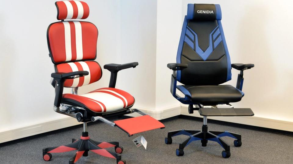 (P) Ergohuman Elite Plus Ergofit MARS un scaun special creat pentru momentele în care explorezi universul jocurilor video