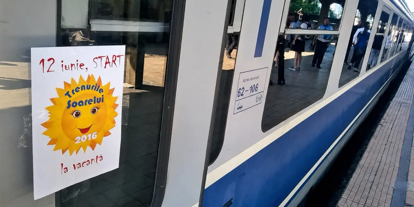 Programul „Trenurile Soarelui 2026” debutează pe 12 iunie cu 60 de garnituri zilnice și flote modernizate prin PNRR