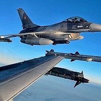Incident la graniță: O dronă rusească a intrat în spațiul aerian al României / După avioane F-16, două aeronave Eurofighter Typhoon au fost ridicate de la sol pentru a monitoriza situația