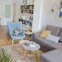 Spatiu de 90 mp amenajat cu stil pentru un cuplu tanar