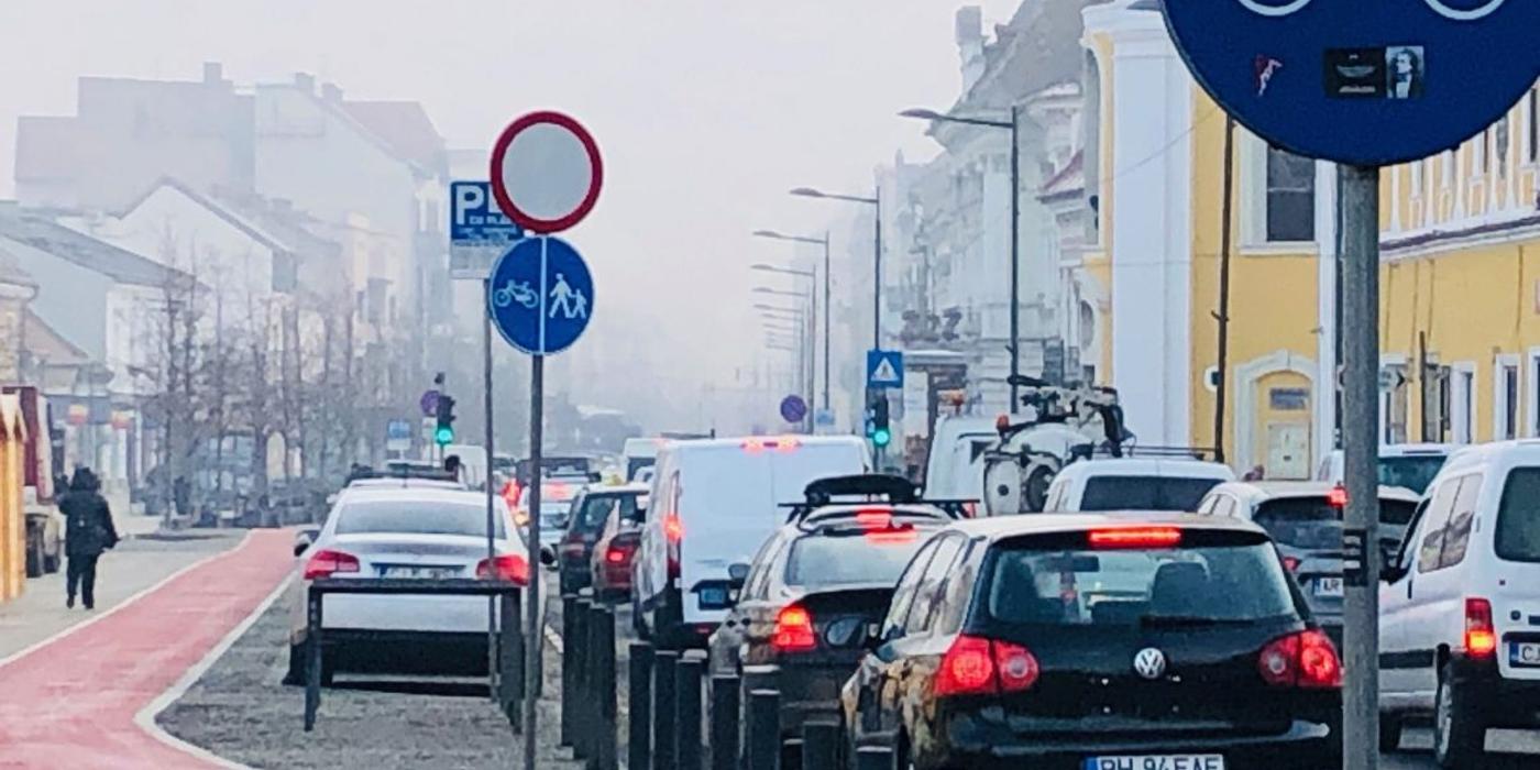 Cod galben de ceață pentru mai multe localități din județul Cluj