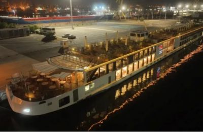 Croazierele fluviale revin în forță: Sute de turiști străini au debarcat în Portul Constanța de pe nava Viking Kadlin