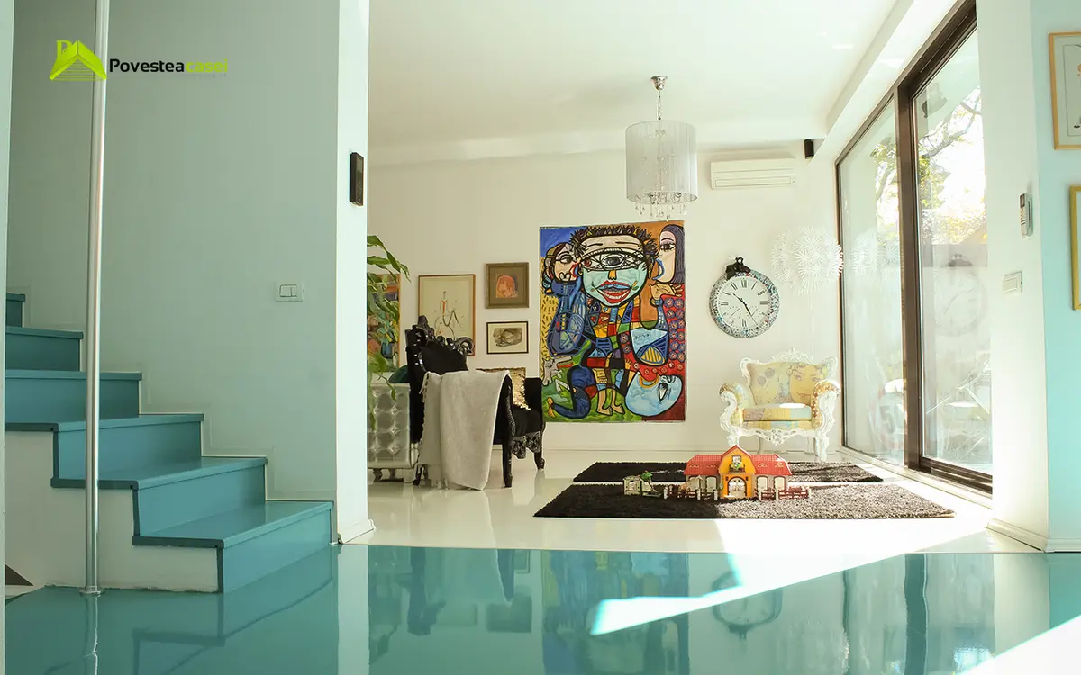 Refugiu in culoare casa de vis a unei familii bucurestene