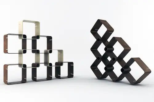 Patratul inteligent – raft modular de la Pietro Russomanno