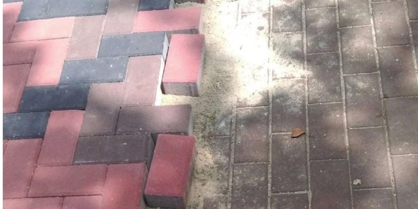 În Sectorul 3 a început re-pavarea trotuarelor. Primarul Robert Negoiță vrea să pună pavele noi în zona Constantin Brâncuși