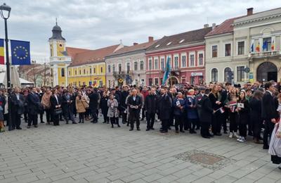 Ieri, 15 martie 2023, cetățenii maghiari din Cluj-Napoca au sărbătorit Ziua Maghiarilor de Pretutindeni