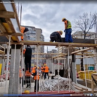 Construcția centrului de date care va gestiona imagini de la 700 de camere de supraveghere avansează rapid pe Șoseaua Olteniței.