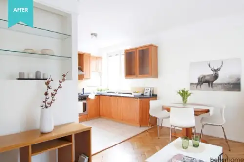 Reamenajarea unui apartament de 58 mp cu buget redus