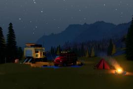Jocul cozy de explorare off-road Over the hill se lansează pe 14 octombrie pe Steam