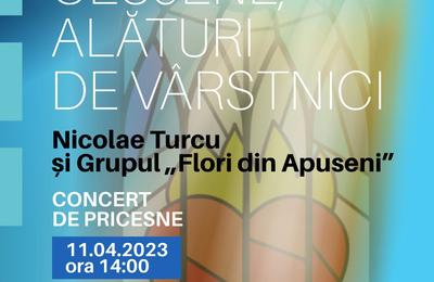 Marți, 11 aprilie 2023, are loc concertul de pricesne dedicat persoanelor vârstnice