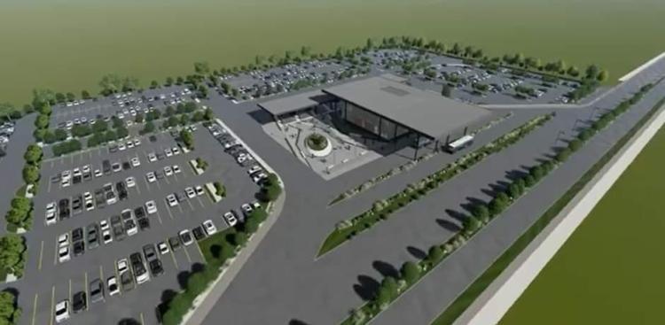 Care stadiul lucrărilor la noul park ride de la Aeroportul Cluj-Napoca