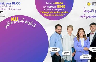 În data de 15 mai 2023, la Cluj-Napoca are loc conferința “Nu sunt un părinte perfect”