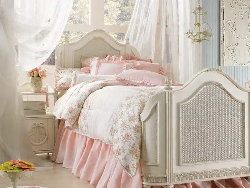 10 dormitoare shabby shic
