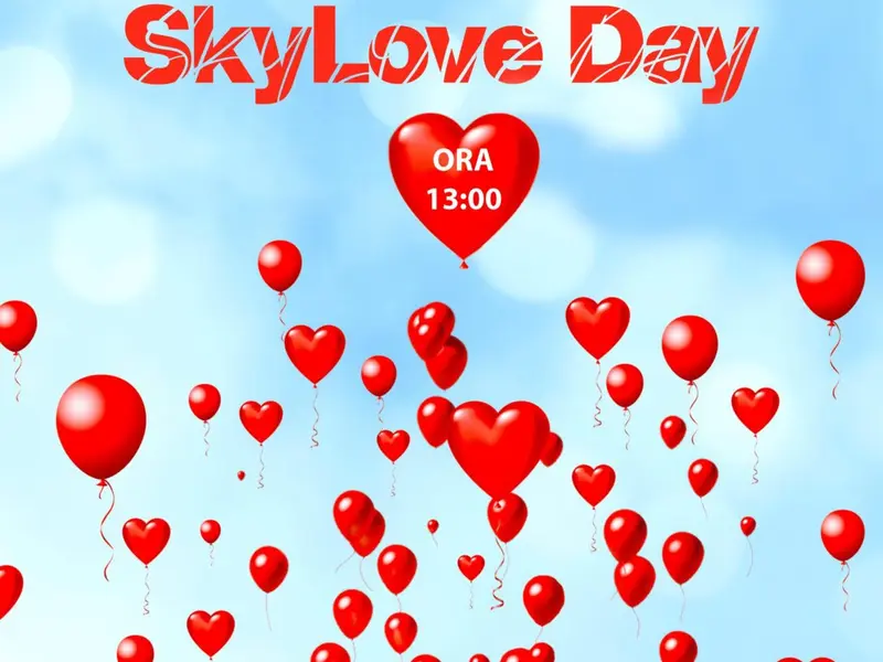 SkyTower celebrează ziua iubirii pe 24 februarie cu lansarea a 1.000 de baloane roșii, biodegradabile. Sărbătoarea iubirii SkyLove Day ajunge la a 5 a ediție!