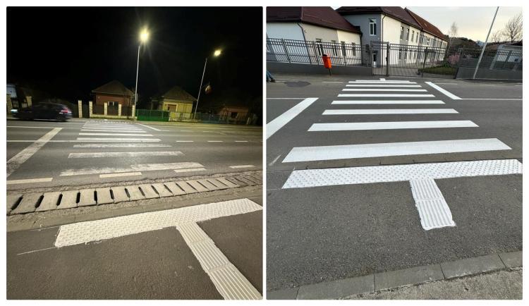 Trecerile de pietoni din Florești vor fi prevăzute cu elemente de avertizare pentru nevăzători