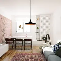 Decor modern pentru o locuinta de 55 mp din Bucuresti