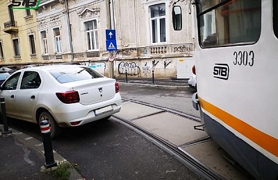 Apelul STB către șoferii bucureșteni care blochează tramvaiele și provoacă întârziere: lista străzilor cu cele mai mari probleme