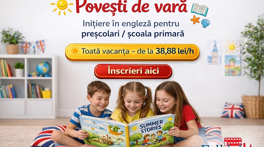 Școala de engleză FollowMe dă startul înscrierilor pentru cursurile de vară 2026