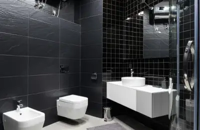 Black Tile in the Bathroom: An Elegant and Bold Choice