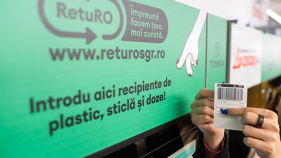 Sistemul de returnare garanție a ambalajelor din România, al treilea cel mai mare din UE