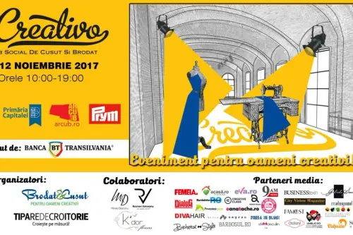 O noua editie Creativo pe 11 si 12 noiembrie la ARCUB