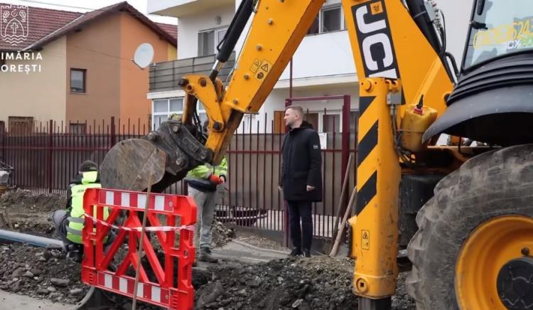 Primăria Florești reabilitează stația de pompare de pe strada Florilor