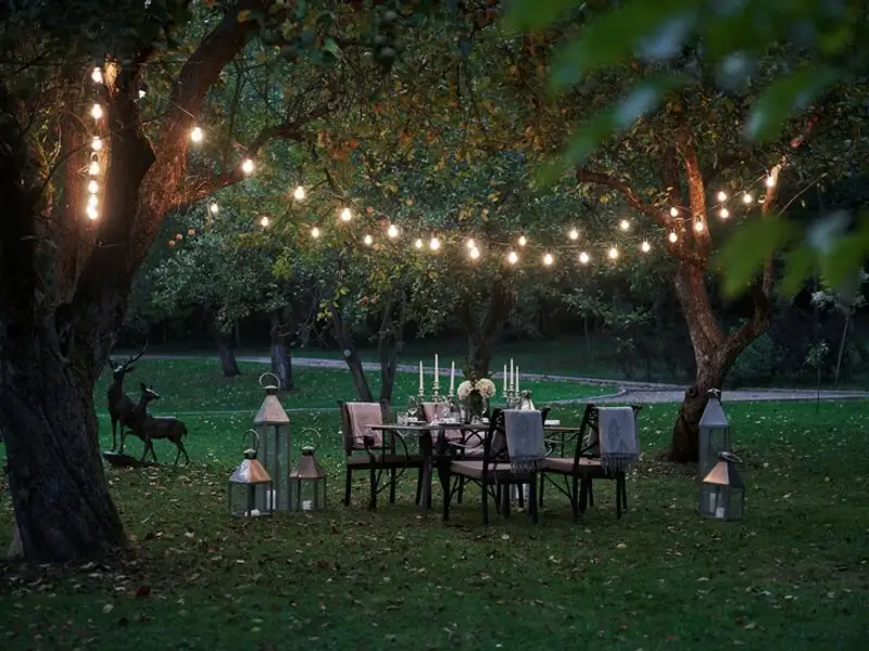 Soluții inedite pentru iluminarea grădinii