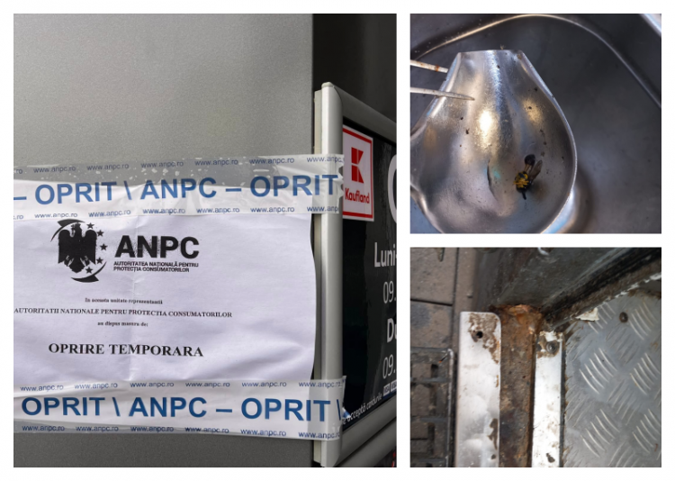 Trei magazine Kaufland din Cluj-Napoca, amendate de inspectorii ANPC