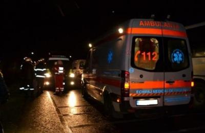 Carambol în miezul nopții, pe strada Calea Victoriei din municipiul Turda