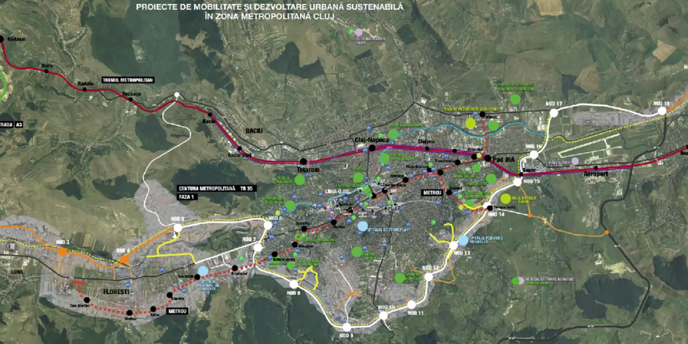 Lucrările pentru Centura Metropolitană sau pentru proiectul metroului ar putea începe chiar de anul viitor, potrivit spuselor viceprimarului Dan Tarcea