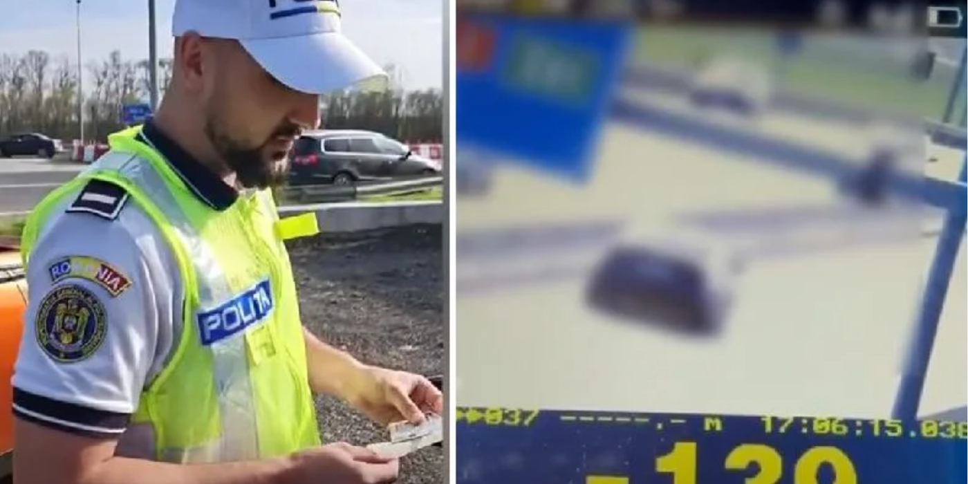 Exces de viteză pe DN 3: Tânăr surprins cu 139 km/h la ieșirea din Constanța spre Valu lui Traian