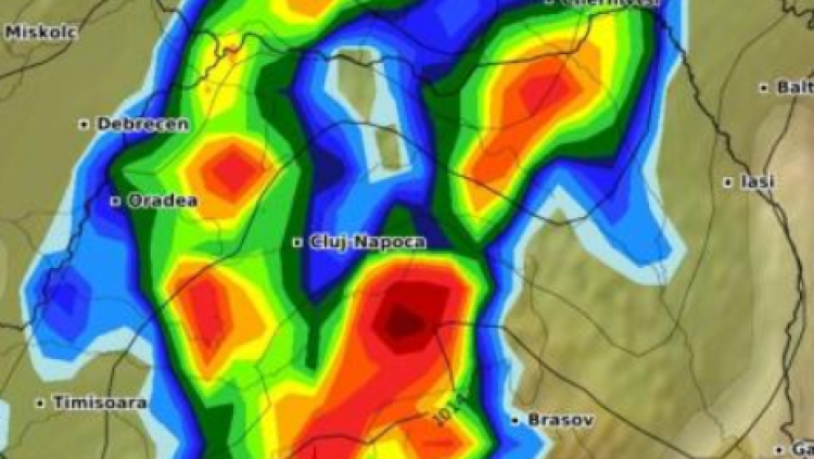 Furtuna Ashley se îndreaptă înspre România. Aceasta va lovi partea de vest a țării