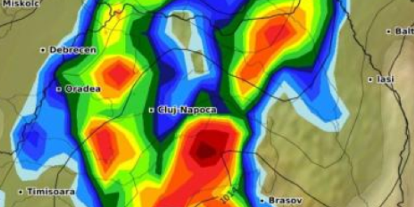 Furtuna Ashley se îndreaptă înspre România. Aceasta va lovi partea de vest a țării