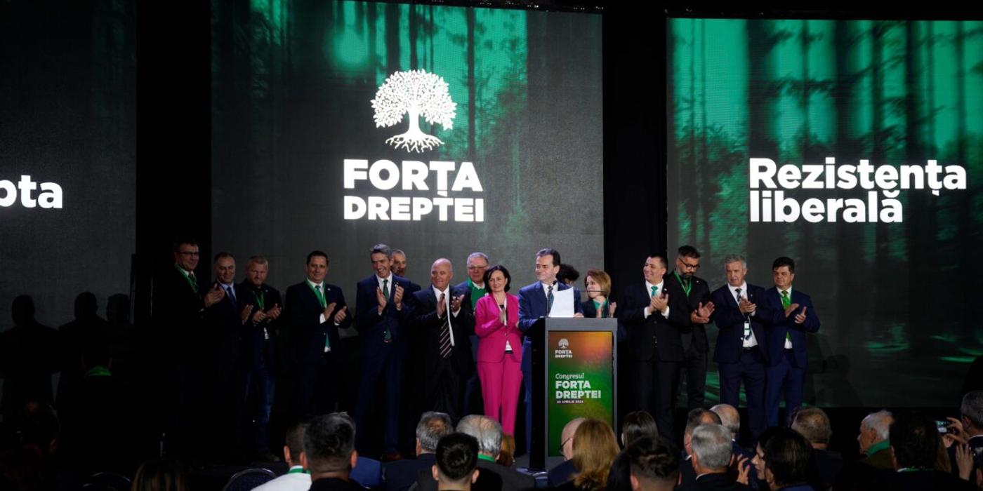 Ludovic Orban a fost ales preşedinte al Forţei Drepte, la primul Congres al formaţiunii