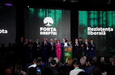 Ludovic Orban a fost ales preşedinte al Forţei Drepte, la primul Congres al formaţiunii