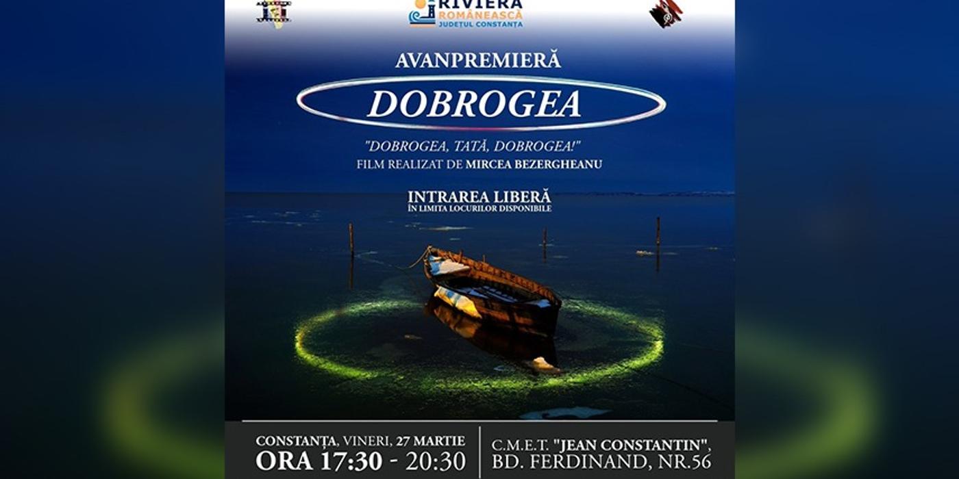 Proiecție de gală: Documentarul „Dobrogea”, prin obiectivul lui Mircea Bezergheanu, la Constanța