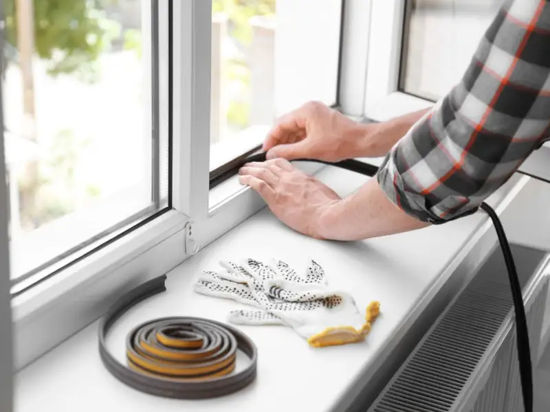 3 recomandări pentru instalarea corectă a benzii de etanșare pe uși și ferestre