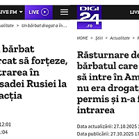 Digi24 – Radio Erevan al timpurilor moderne: Bărbatul drogat, cu permisul suspendat, care a încercat să intre forțat cu mașina în Ambasada Rusiei nu era nici drogat, avea drept de conducere și nici nu a încercat să intre forțat