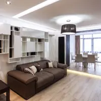 Amenajare de apartament in tonuri contrastante