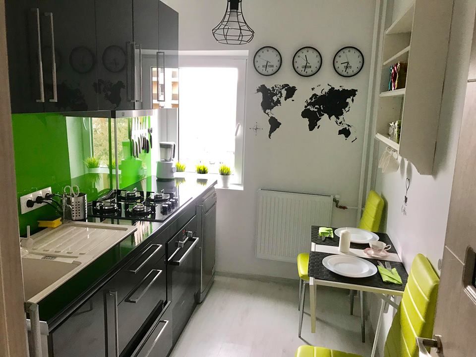 Acasa la Cristina si Alin  spatiu mic cu o amenajare functionala