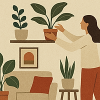 Cum să integrezi plantele de interior în decorul casei