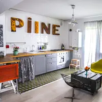 Acasa la Liana si Sorin o amenajare cu accente retro