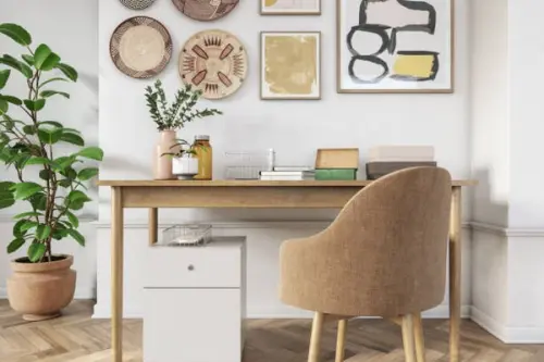 Cum să amenajezi un birou boho chic acasă