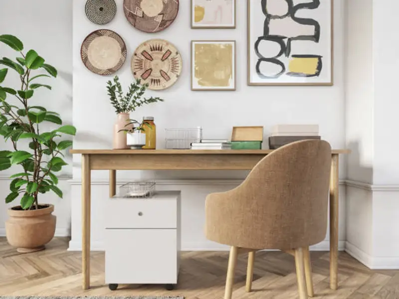 Cum să amenajezi un birou boho chic acasă