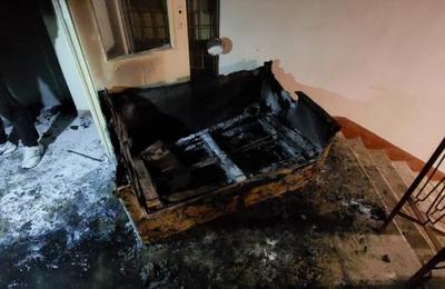 Incendiu, noaptea trecută, izbucnit într-o scară de bloc de pe strada Someșului din municipiul Cluj-Napoca